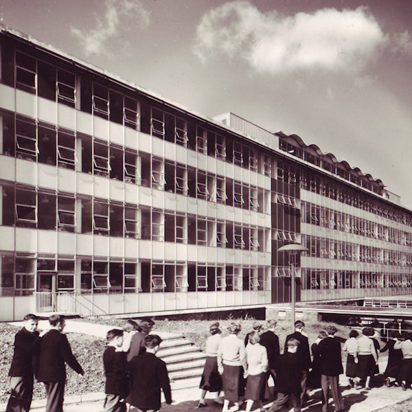 South East entrance of The Elliott School