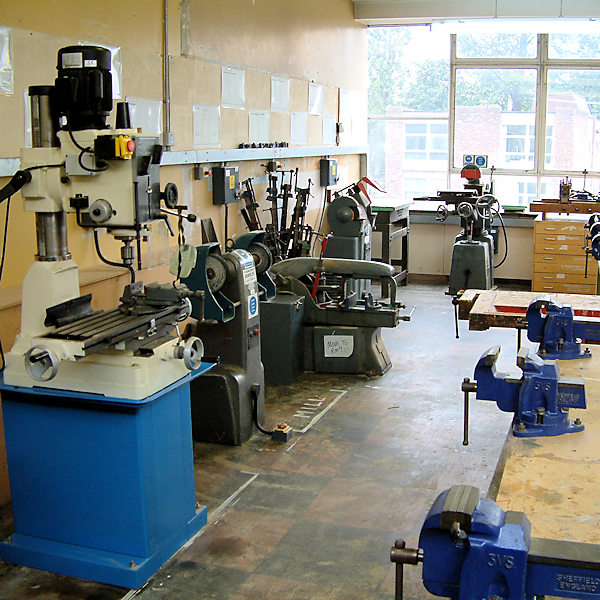 Engineering workshop at The Elliott School